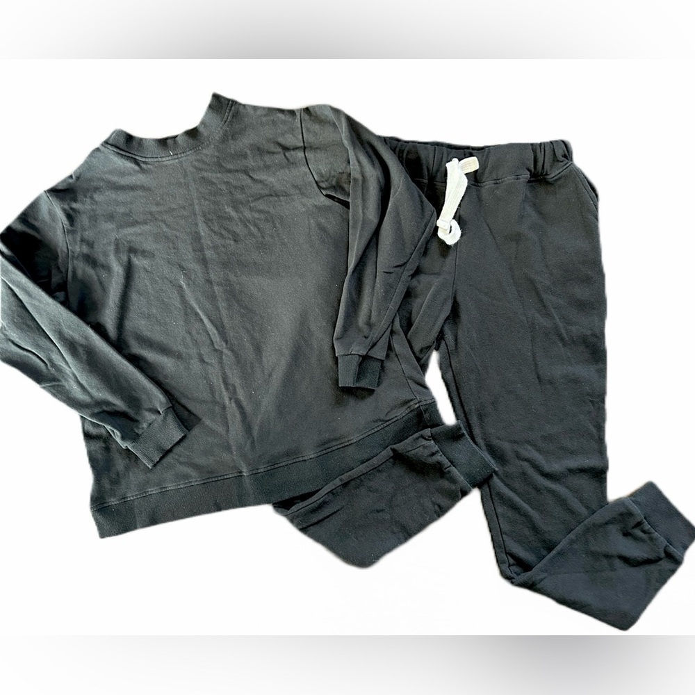 Women's Black Sweater Set